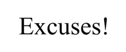 EXCUSES! trademark