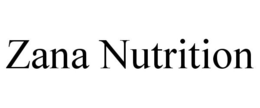 ZANA NUTRITION trademark