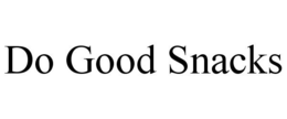 DO GOOD SNACKS trademark