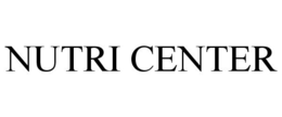NUTRI CENTER trademark