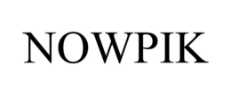 NOWPIK trademark
