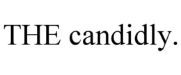 THE CANDIDLY. trademark
