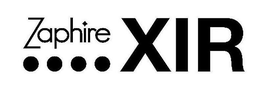 ZAPHIRE XIR trademark