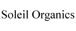 SOLEIL ORGANICS trademark