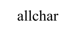 ALLCHAR trademark