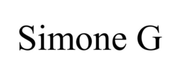 SIMONE G trademark