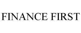 FINANCE FIRST trademark