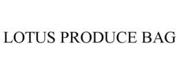 LOTUS PRODUCE BAG trademark