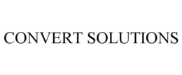 CONVERT SOLUTIONS trademark