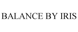 BALANCE BY IRIS trademark