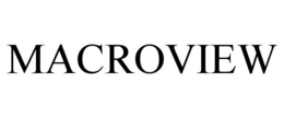 MACROVIEW trademark