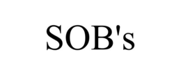 SOB'S trademark