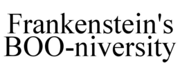 FRANKENSTEIN'S BOO-NIVERSITY trademark