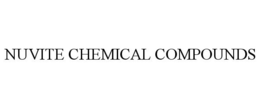 NUVITE CHEMICAL COMPOUNDS trademark