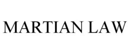 MARTIAN LAW trademark
