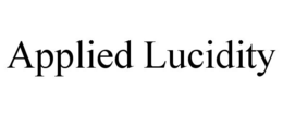 APPLIED LUCIDITY trademark
