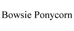BOWSIE PONYCORN trademark