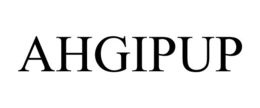 AHGIPUP trademark