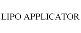 LIPO APPLICATOR trademark
