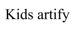 KIDS ARTIFY trademark