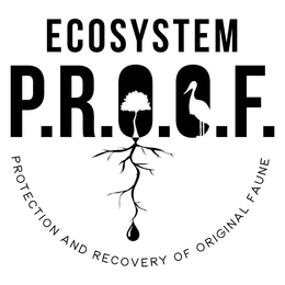 ECOSYSTEM P.R.O.O.F. PROTECTION AND RECOVERY OF ORIGINAL FAUNE trademark