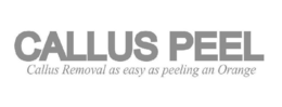 CALLUS PEEL CALLUS REMOVAL AS EASY AS PEELING AN ORANGE trademark