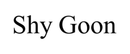 SHY GOON trademark