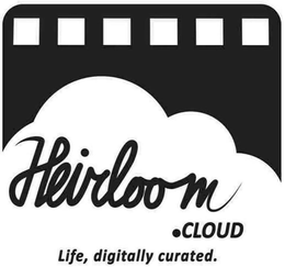 HEIRLOOM .CLOUD LIFE, DIGITALLY CURATED. trademark