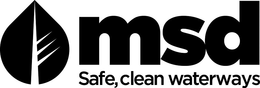 MSD SAFE, CLEAN WATERWAYS trademark