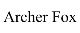 ARCHER FOX trademark