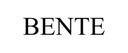 BENTE trademark