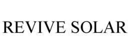 REVIVE SOLAR trademark