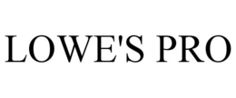 LOWE'S PRO trademark