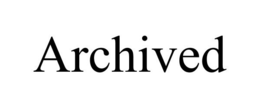 ARCHIVED trademark