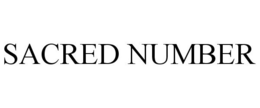 SACRED NUMBER trademark