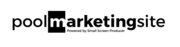 POOLMARKETINGSITE POWERED BY SMALL SCREEN PRODUCER trademark