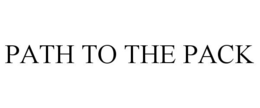 PATH TO THE PACK trademark