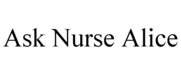 ASK NURSE ALICE trademark