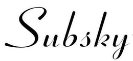SUBSKY trademark