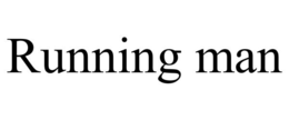 RUNNING MAN trademark