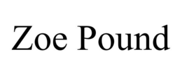 ZOE POUND trademark