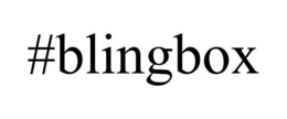 #BLINGBOX trademark