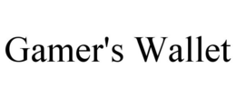 GAMER'S WALLET trademark