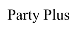 PARTY PLUS trademark