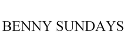 BENNY SUNDAYS trademark