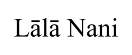 LALA NANI trademark