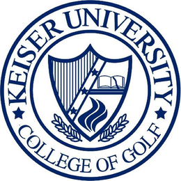KEISER UNIVERSITY COLLEGE OF GOLF trademark