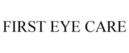 FIRST EYE CARE trademark