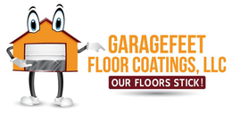 GARAGEFEET FLOOR COATINGS, LLC OUR FLOORS STICK! trademark