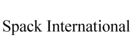 SPACK INTERNATIONAL trademark